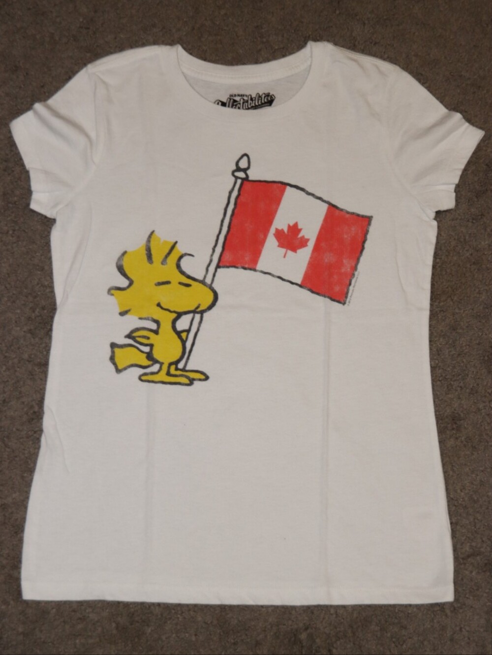2012 Old Navy Peanuts T Shirt Womans Small
